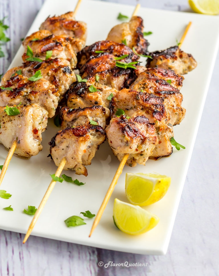 Garlic & Herb Chicken Skewers