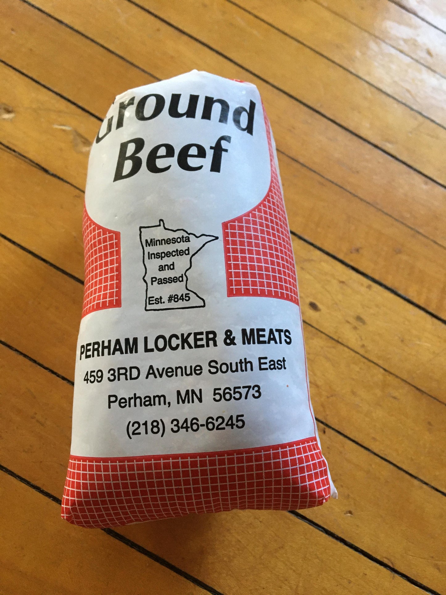 25 lbs of Organic Ground Beef ($6/lb)