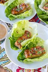 Salmon Lettuce Wraps