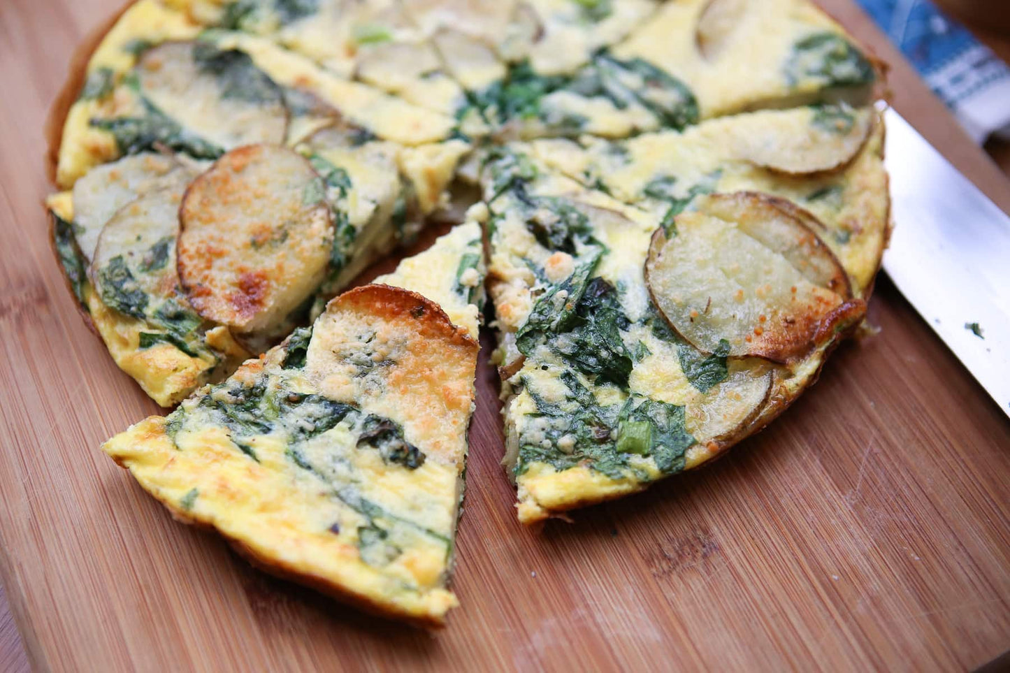 Potato and Spinach Frittata