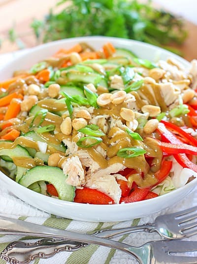Crunchy Thai Chicken Salad