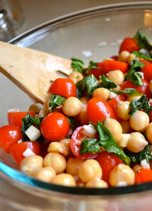 Tomato Chickpea Salad