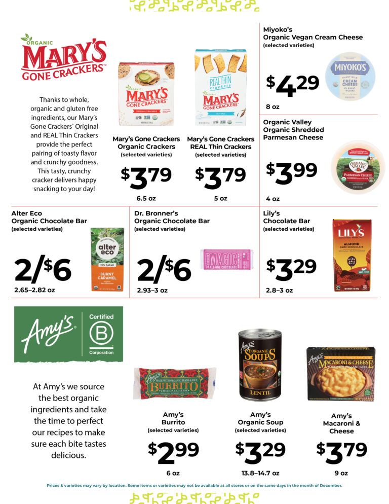 Deals - Manna Food Co-op